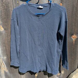 2 For $5! J. Jill Women's Thermal Waffle Knit Long Sleeve Shirt